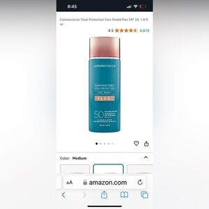 COLORSCIENCE Total Protection Face Shield Flex SPF 50, 1.8 fl. oz. MEDIUM